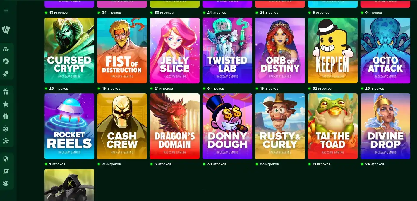 Мобильная версия казино Граф